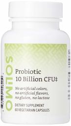 Amazon Brand - Solimo Daily Probiotic, 10 Billion CFU, 60 Capsules (Two month supply)