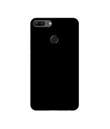 Amazon Brand - Solimo Designer Solid Black 3D Printed Hard Back Case Mobile Cover for Huawei Honor 9 Lite