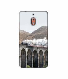 Amazon Brand - Solimo Designer Steam Train 3D Printed Hard Back Case Mobile Cover for Nokia 2.1