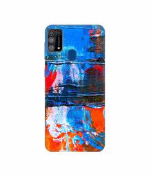 Amazon Brand - Solimo Designer Multicolor Wax On Canvas 3D Printed Hard Back Case Mobile Cover for Samsung Galaxy M31