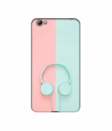 Amazon Brand - Solimo Designer Head Phone 3D Printed Hard Back Case Mobile Cover for Vivo Y66