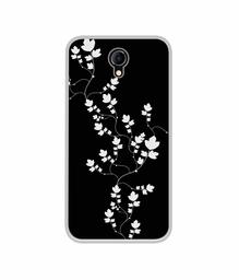 Amazon Brand - Solimo Designer Color Flowers UV Printed Soft Back Case Mobile Cover for Micromax Bharat 4 Q440