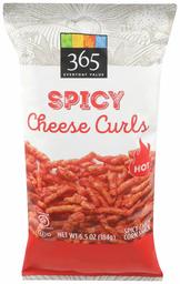 365 EVERYDAY VALUE Spicy Cheese Curls, 6.5 OZ