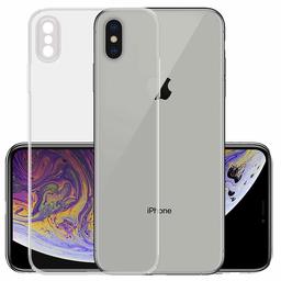 Amazon Brand - Solimo Anti Dust Plug Mobile Cover (Soft & Flexible Back case), for Apple iPhone X/Xs (Transparent)