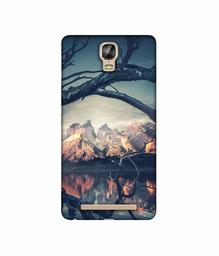 Amazon Brand - Solimo Designer Tree Reflextion 3D Printed Hard Back Case Mobile Cover for Gionee Marathon M5 Plus