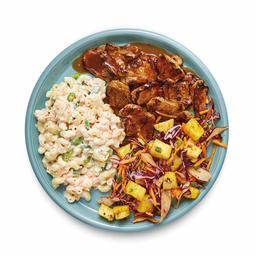 Amazon Meal Kits, Hawaiian BBQ Glazed Pork, Serves 2