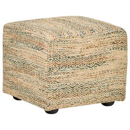 Amazon Brand – Rivet Modern Upholstered Cube Ottoman Pouf, 20