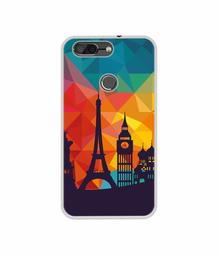 Amazon Brand - Solimo Designer Colored Paris UV Printed Soft Back Case Mobile Cover for InFocus Vision 3 Pro