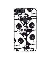 Amazon Brand - Solimo Designer Panda Texture UV Printed Soft Back Case Mobile Cover for Lava Z90