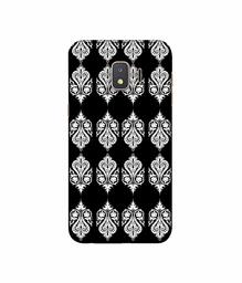 Amazon Brand - Solimo Designer S Shape Pattern 3D Printed Hard Back Case Mobile Cover for Samsung Galaxy J2 Core