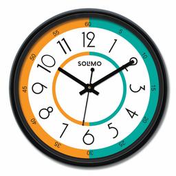 Amazon Brand - Solimo 12-inch Wall Clock - Nautical (Silent Movement)