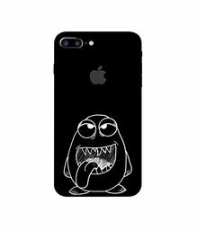 Amazon Brand - Solimo Designer Cartoon Pattern 3D Printed Hard Back Case Mobile Cover for Apple iPhone 7 Plus (Logo Cut)