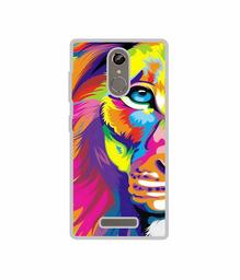 Amazon Brand - Solimo Designer Funny Cat Pattern Print UV Printed Soft Back Case Mobile Cover for Gionee S6s