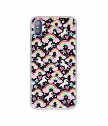 Amazon Brand - Solimo Designer Unicorn Texture UV Printed Soft Back Case Mobile Cover for i Kall K8