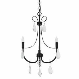 Amazon Brand – Ravenna Home Classic Light Chandelier, Bulbs Included, Adjustable 29.5-72