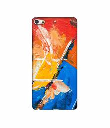 Amazon Brand - Solimo Designer Color Impression On Canvas 3D Printed Hard Back Case Mobile Cover for Gionee Elife S7