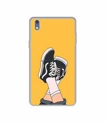 Amazon Brand - Solimo Designer Boy Shoes Pattern UV Printed Soft Back Case Mobile Cover for Lyf Water 8