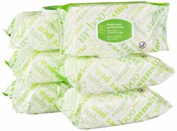 Amazon Elements Updated Formula Baby Wipes, Fresh Scent, 480 Count, Flip-Top Packs