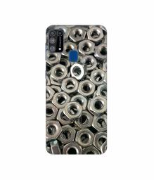 Amazon Brand - Solimo Designer Nut Bolt 3D Printed Hard Back Case Mobile Cover for Samsung Galaxy M31