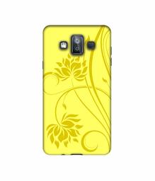 Amazon Brand - Solimo Designer Sunflower Pattern 3D Printed Hard Back Case Mobile Cover for Samsung Galaxy J7 Duo