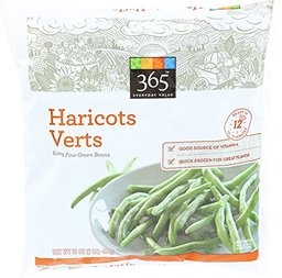 365 Everyday Value, Haricots Verts (Extra Fine Green Beans), 16 oz, (Frozen)