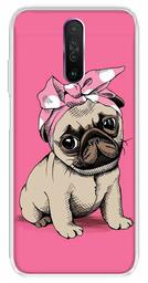 Amazon Brand - Solimo Designer Multicolor Pug Design Printed Soft Back Case Mobile Cover for Poco X2 / Xiaomi Redmi K30