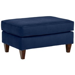 Amazon Brand – Stone & Beam Leila Velvet Ottoman, 34