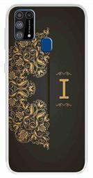 Amazon Brand - Solimo Designer Multicolor Black Pattern Alphabet-I Printed Soft Back Case Mobile Cover for Samsung Galaxy M31