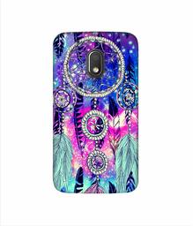 Amazon Brand - Solimo Designer Round Wall Hanging Pattern 3D Printed Hard Back Case Mobile Cover for Motorola Moto G4 Play