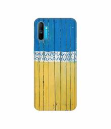 Amazon Brand - Solimo Designer Wooden Pattern 3D Printed Hard Back Case Mobile Cover for Realme C3