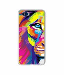 Amazon Brand - Solimo Designer Funny Cat Pattern Print UV Printed Soft Back Case Mobile Cover for Realme 1