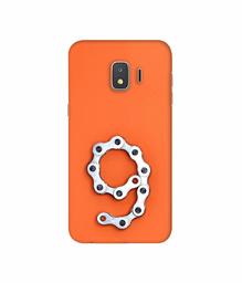 Amazon Brand - Solimo Designer Number Nine 3D Printed Hard Back Case Mobile Cover for Samsung Galaxy J2 Core