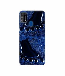 Amazon Brand - Solimo Designer Foot Impression 3D Printed Hard Back Case Mobile Cover for Samsung Galaxy M31