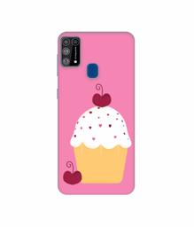 Amazon Brand - Solimo Designer Ice Cream 3D Printed Hard Back Case Mobile Cover for Samsung Galaxy M31