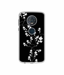 Amazon Brand - Solimo Designer Color Flowers UV Printed Soft Back Case Mobile Cover for Motorola Moto G6 Plus