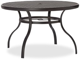 Strathwood Whidbey Cast-Aluminum Round Dining Table