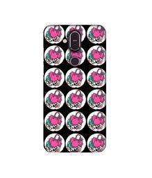 Amazon Brand - Solimo Designer Ladies Accessories Pattern 3D Printed Hard Back Case Mobile Cover for Nokia 8.1