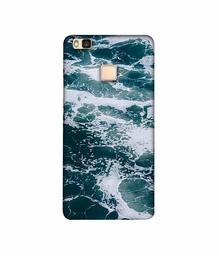 Amazon Brand - Solimo Designer Sea Waves 3D Printed Hard Back Case Mobile Cover for Huawei P9 lite