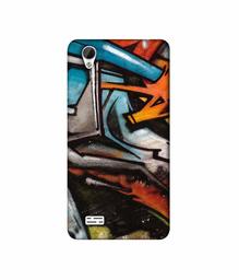 Amazon Brand - Solimo Designer Painting Texture 3D Printed Hard Back Case Mobile Cover for Vivo Y31