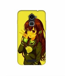 Amazon Brand - Solimo Designer DJ Girl Vector 3D Printed Hard Back Case Mobile Cover for Coolpad Note 3 Lite