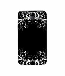 Amazon Brand - Solimo Designer Round Flower Crown 3D Printed Hard Back Case Mobile Cover for Samsung Galaxy J7