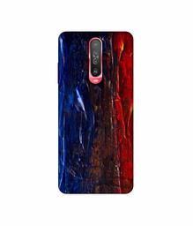 Amazon Brand - Solimo Designer Red Paint On Wall 3D Printed Hard Back Case Mobile Cover for Poco X2 / Mi Redmi K30