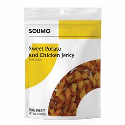 Amazon Brand - Solimo Sweet Potato & Chicken Jerky Dog Treats