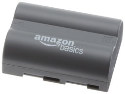 AmazonBasics Compatibele accu (1500 mAh) voor camera Nikon D200, D300, D700 en D80