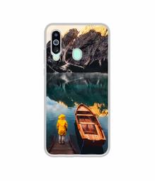 Amazon Brand - Solimo Designer Lake View UV Printed Soft Back Case Mobile Cover for Samsung Galaxy M40