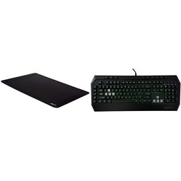 AmazonBasics Gaming Keyboard and Extended Mouse Pad Bundle