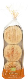 Whole Foods Market, Organic Wheat English Muffins, 13 oz, 6 ct