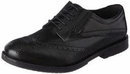 Amazon Brand - Arthur Harvey Men's BLACK Leather Formal Shoes - 10 UK (AZ-ST-023A)