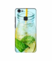 Amazon Brand - Solimo Designer Lemon Juice 3D Printed Hard Back Case Mobile Cover for Vivo V7 Plus