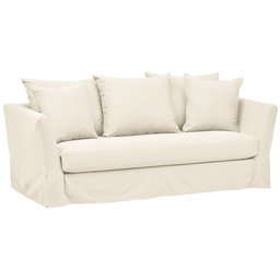 Amazon Brand – Stone & Beam Bartow Living Room Loveseat Sofa with Slipcover, 86